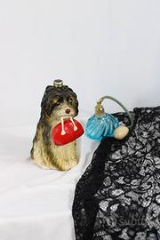 Statuina Decorativa a forma di Cagnolino Vintage