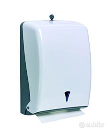 Dispenser Asciugamani con chiave ABS Bianco