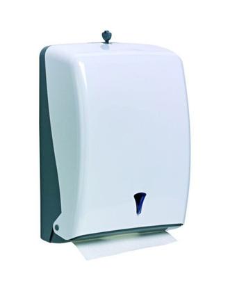 Dispenser Asciugamani con chiave ABS Bianco