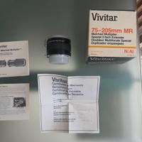 Moltiplicatore di focale 75-205 vivitar attacNikon