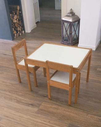 tavolo e sedie bambini Ikea Latt
