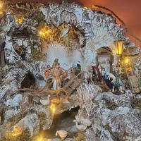 Presepe con cascata