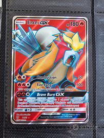 Entei GX 71/73 carta Pokèmon Full Art 