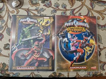 2 Album Power Rangers Lamincards + 188 carte