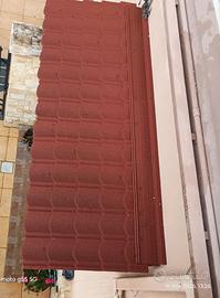 Pensillina Ferro battuto martellato con tegole