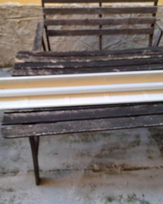 N. 2Lampade al neon vintage lunghezza 1,30 metri