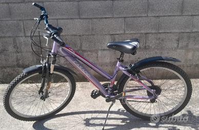 Bicicletta mtb ragazza ruote da 24'