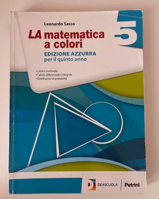 libro di matematica
