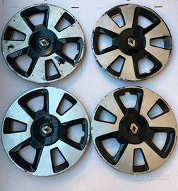 4 platto copricerchi PER RENAULT TWINGO R15