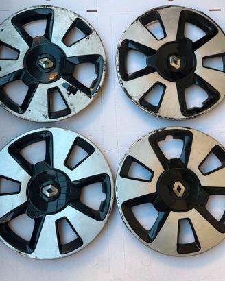 4 platto copricerchi PER RENAULT TWINGO R15