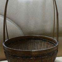 Cesto in vimini - Porta oggetti (Anni 50)