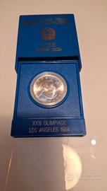 moneta l.500 olimpiadi los angeles 1984