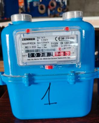 CONTATORI GAS GPL ZENNER ATMOS HP WG2,5A