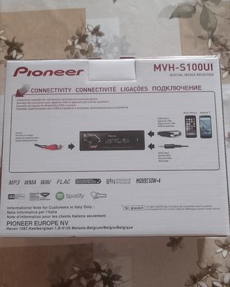 Autoradio Pioneer MVH-S100UI - Nuova
