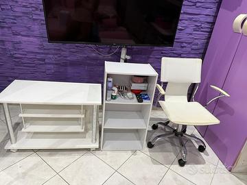 Tavolino, Libreria, Sedia da Scrivania regolabile