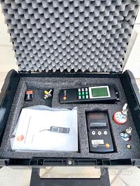 TESTO prova impianti gas  certificat