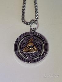 Amuleto Horus Pentacolo Portafortuna Talismano 