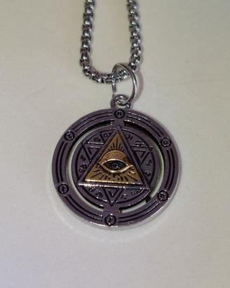 Amuleto Horus Pentacolo Portafortuna Talismano 