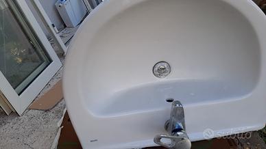  Lavandino con colonna di  60cm 