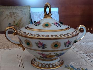 Portadolci in porcellana Limoges