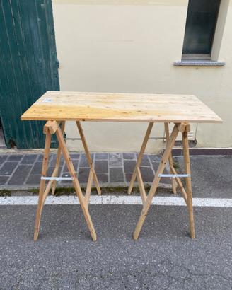 Tavolo da lavoro in legno