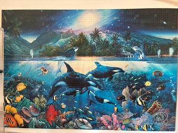 Quadro, Puzzle gia completato, 115x165 centimetri