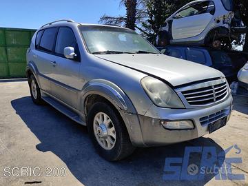 Ssangyong rexton gab 2.7 xdi 165cv - ricambi