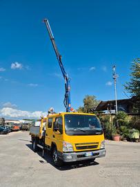 Mitsubishi Canter 7C14D doppia cabina Gru Pm Ribal