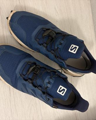 Scarpe Salomon super cross in gorotex