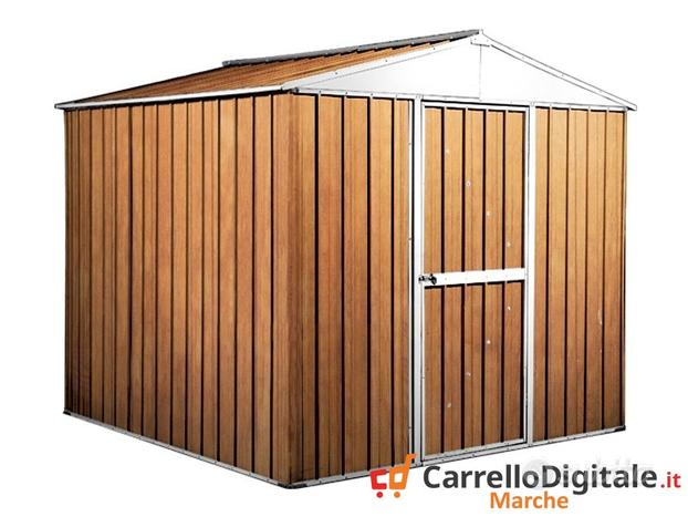 Box baracca lamiera Acciaio 275x175 fin legno usato  Macerata