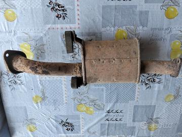 Silenziatore Marmitta Anteriore per MITSUBISHI PAJ