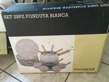 Set da fonduta 28 pezzi Kasanova