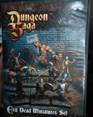 Dungeon Saga Evil Dead Miniatures Set, sigillato