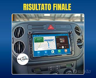 VK Tiguan KIT COMPLETO Autoradio android 8 pol.