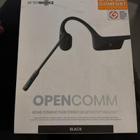 Aftershokz cuffie opencom ASC100 conduzione ossea