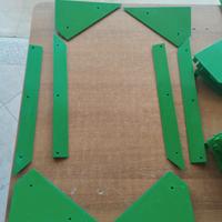 3 kit angoli fermavetro bigliardino roberto sport