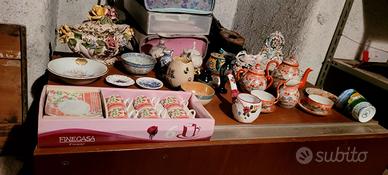 Piccola collezione privata di oggetti in ceramica