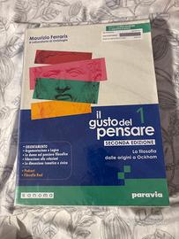 Libro di filosofia- Il gusto del pensare 1