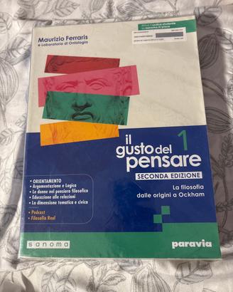 Libro di filosofia- Il gusto del pensare 1