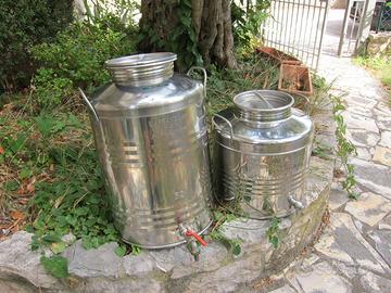 Fusti in acciaio per olio d'oliva o altro