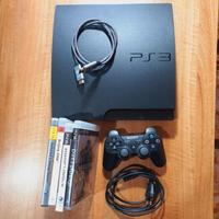 PS3 PlayStation 3 con giochi