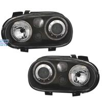 FARI VOLKSWAGEN VW GOLF 4 ANGEL EYES R32 FONDO NER