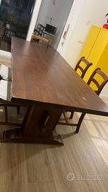 Tavolo fratino 2 metri per 85 cm