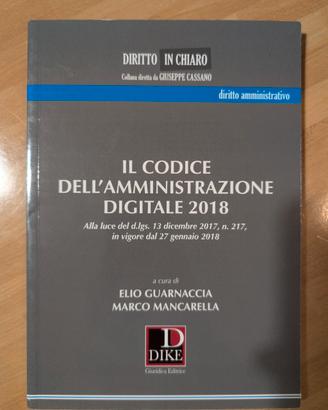 Il codice dell'amministrazione digitale 2018
