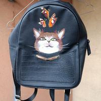 Zaino dipinti a mano