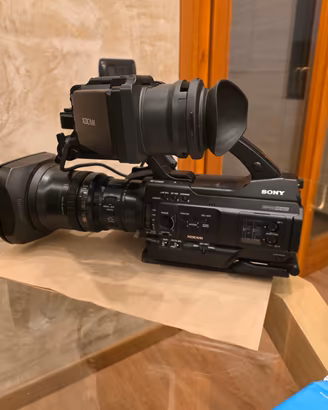 Sony pmw 300 xdcam + grandangolo fujinon 