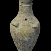 ANTICA GIARA ORCIO IN TERRACOTTA CON MANICI '800