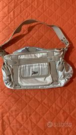 Borsa a spalla Zippo beige/champagne in nylon – St
