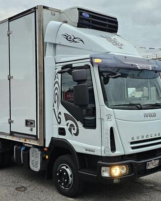 IVECO EUROCARGO 80E22 FRIGO MT.4 + GANCIERA FRC