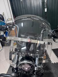 Cupolino padabrezza Harley Davidson sgancio rapido